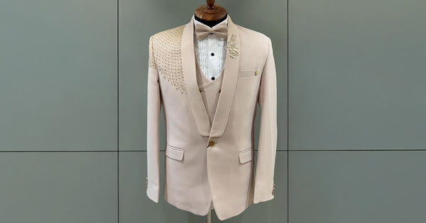 how to customise wedding suit